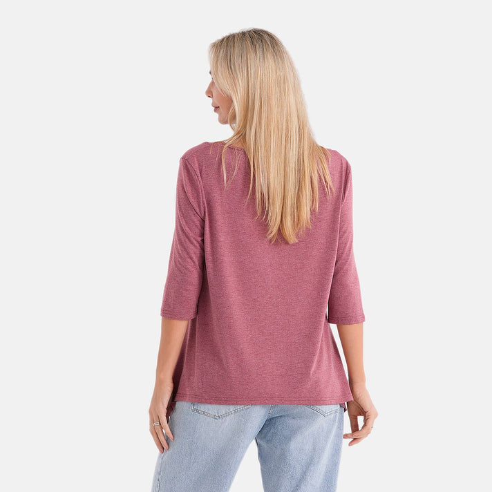 La Marey Soft-Touch Asymmetric Top (Size 16 To 18) - Rose 8360204 2