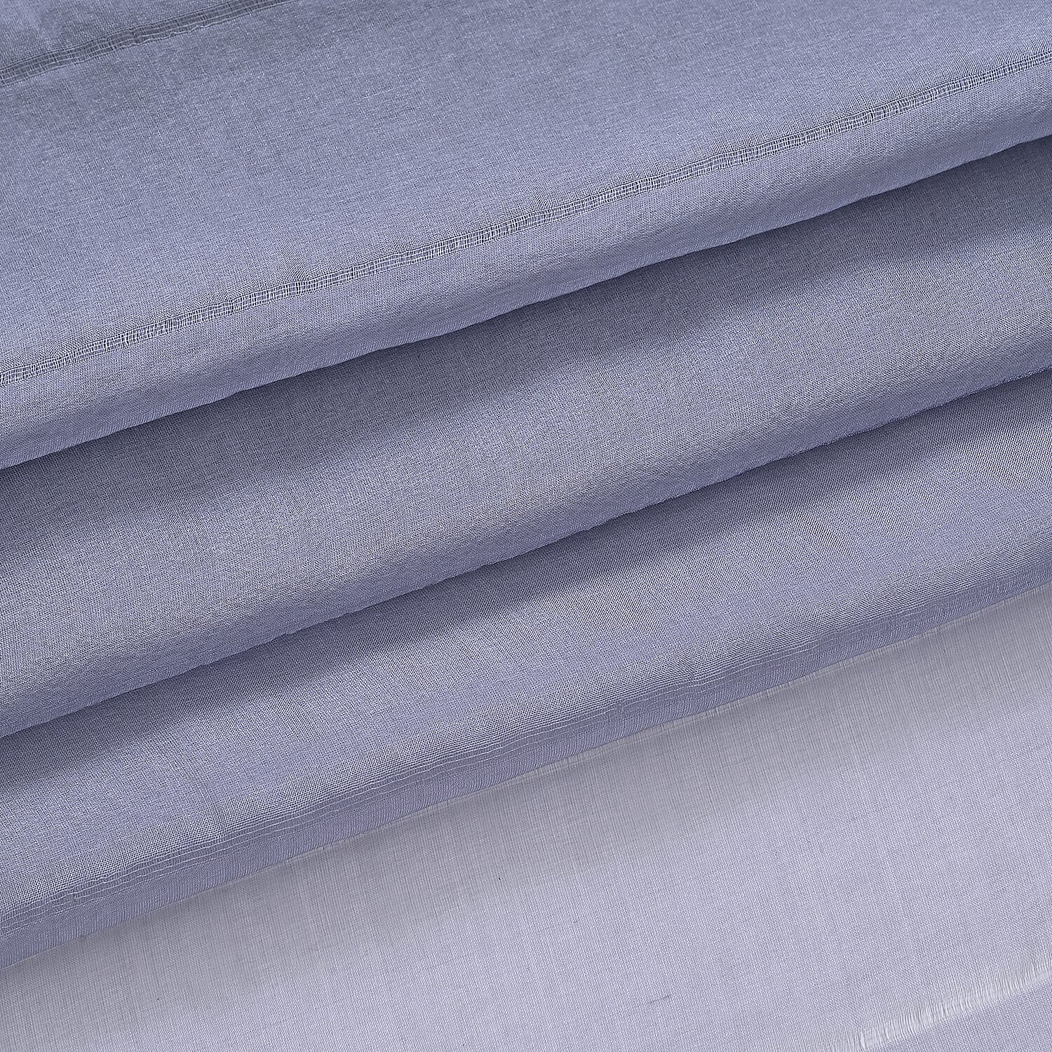 La Marey Mulberry Silk Scarf (177 x 110 cm) - Grey 8319335 7