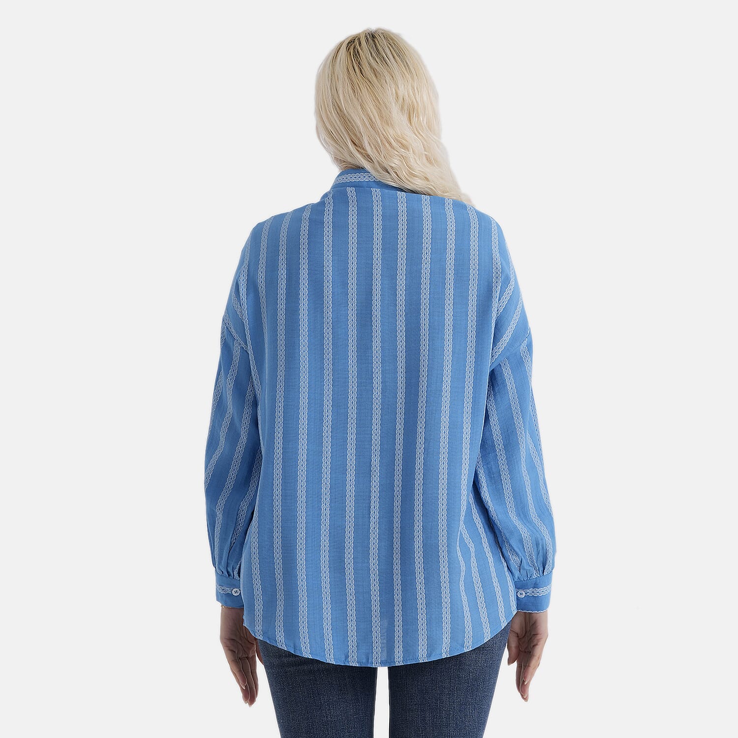 La Marey Striped Relaxed Fit Shirt V32534031 2