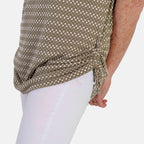 La Marey Short Sleeve Aop Top (Size 20) - Olive