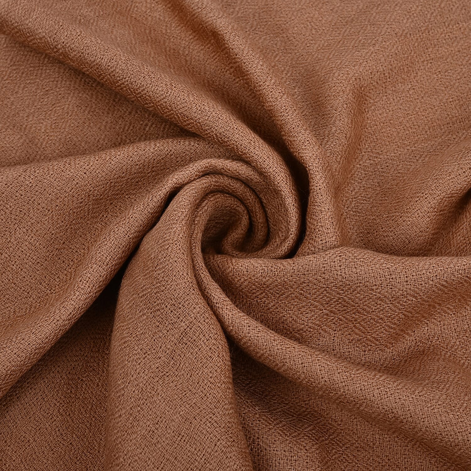 La Marey Signature 100% Cashmere Wool Scarf (Size 195 x 70 Cm) -Mocha 8232872 5