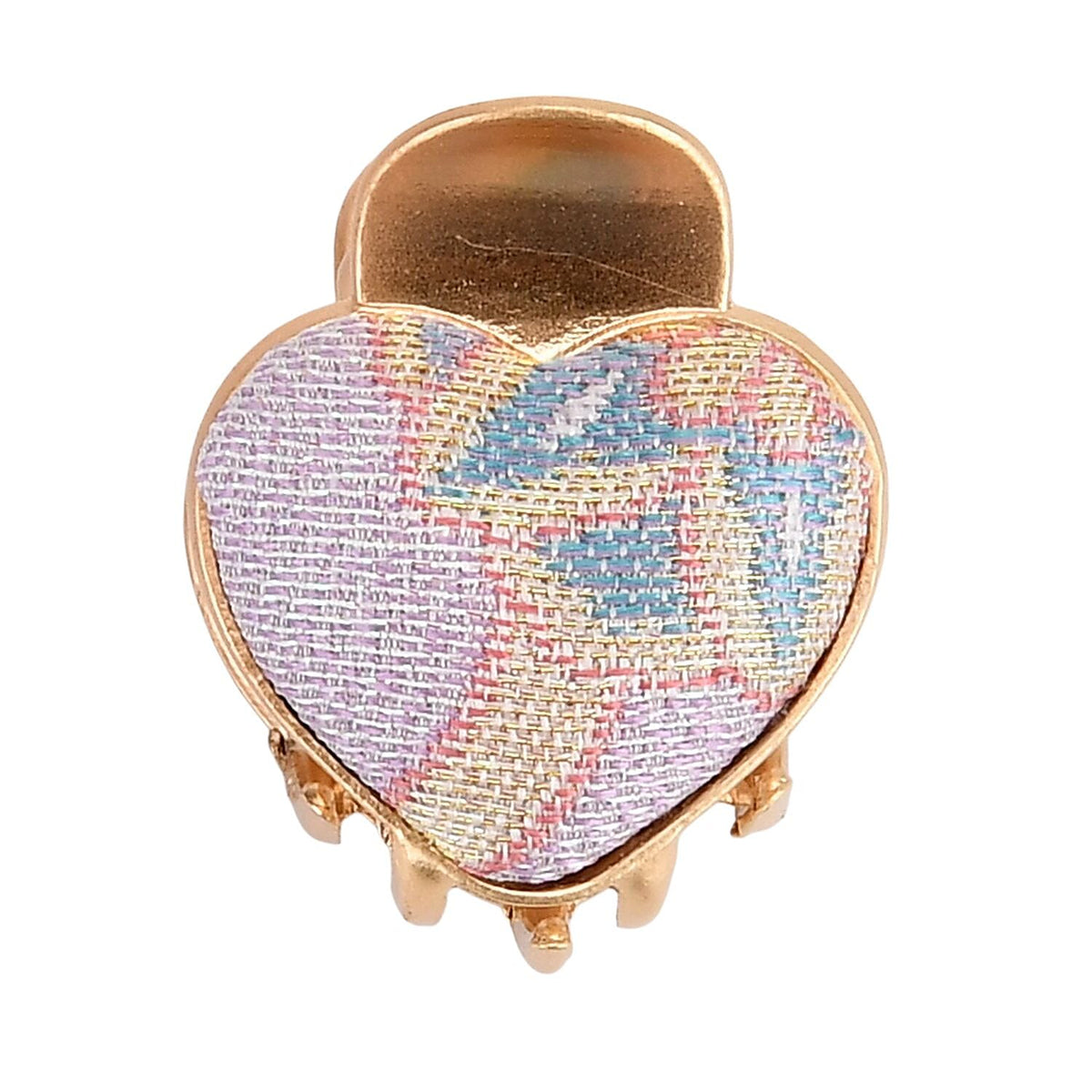 La Marey Signature Mulberry Silk Multicolour Hairpins &amp; Push Back Earring Set V32524897 6
