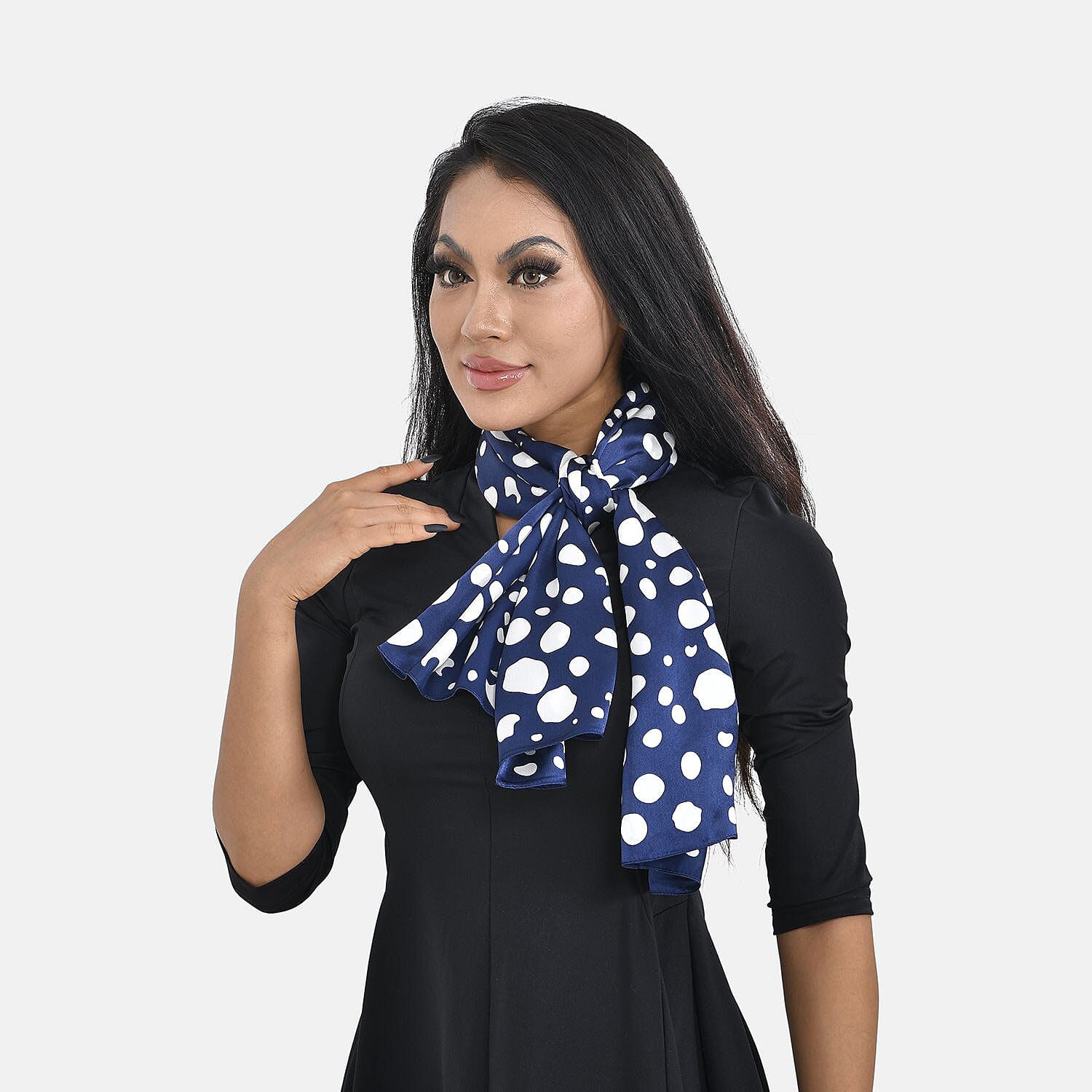 LA MAREY 100% Silk Scarf 7489994 3
