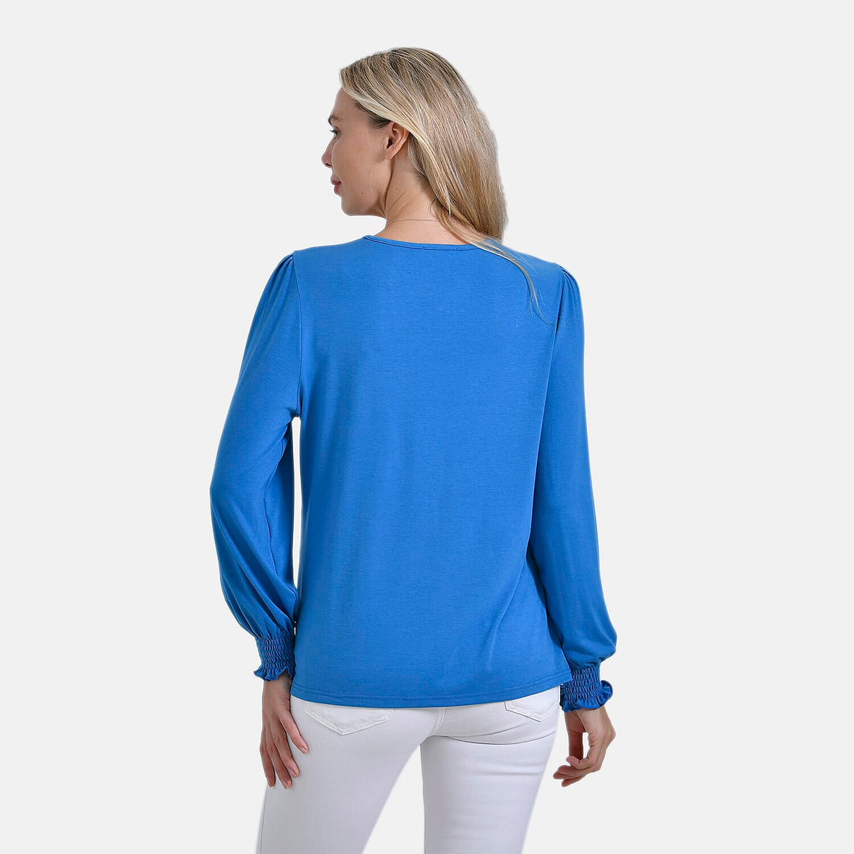 La Marey V-Neck Long Sleeve Jersey Top 7811202 1