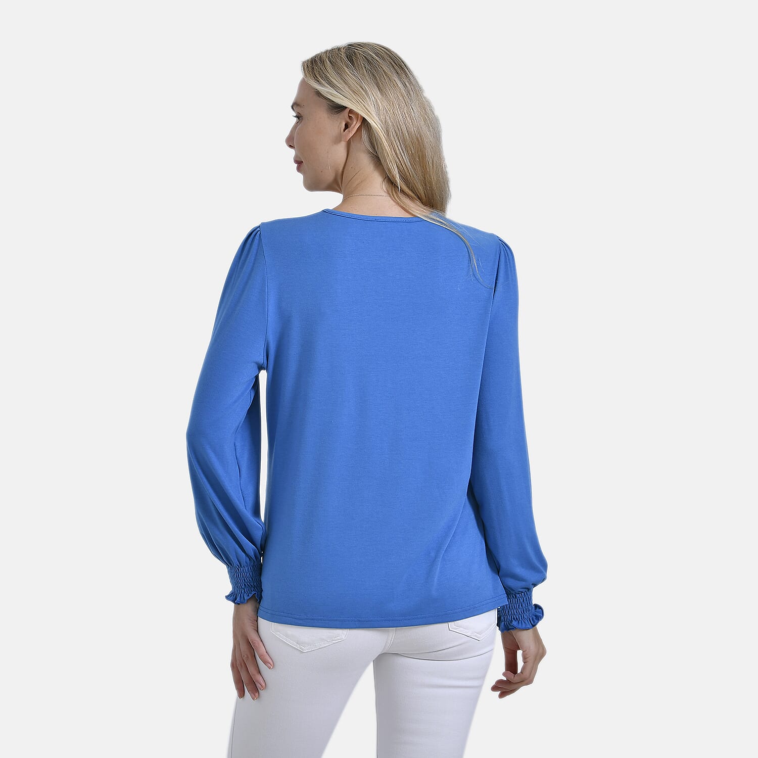 La Marey V-Neck Long Sleeve Jersey Top 7811202 1