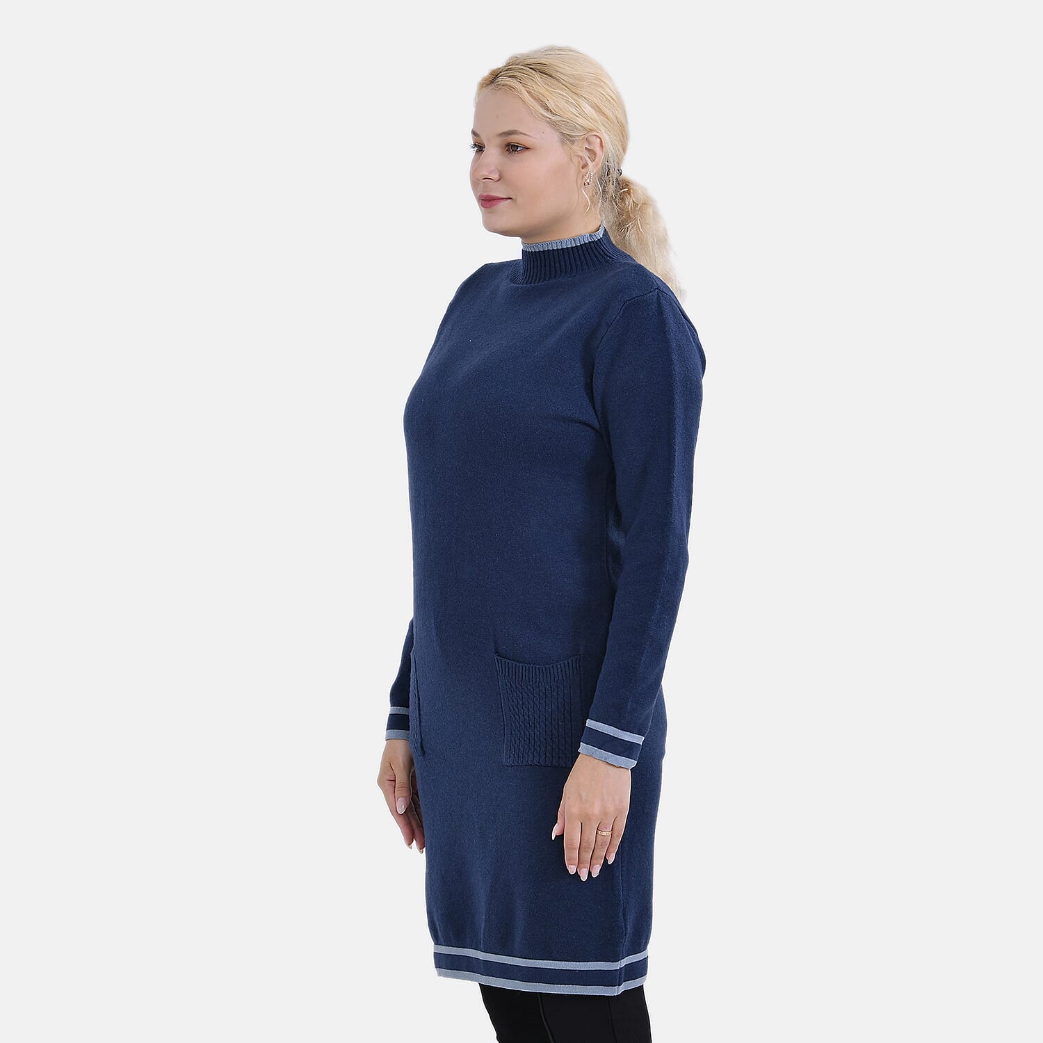La Marey Cotton Blend Knitted Dress 7834315 3