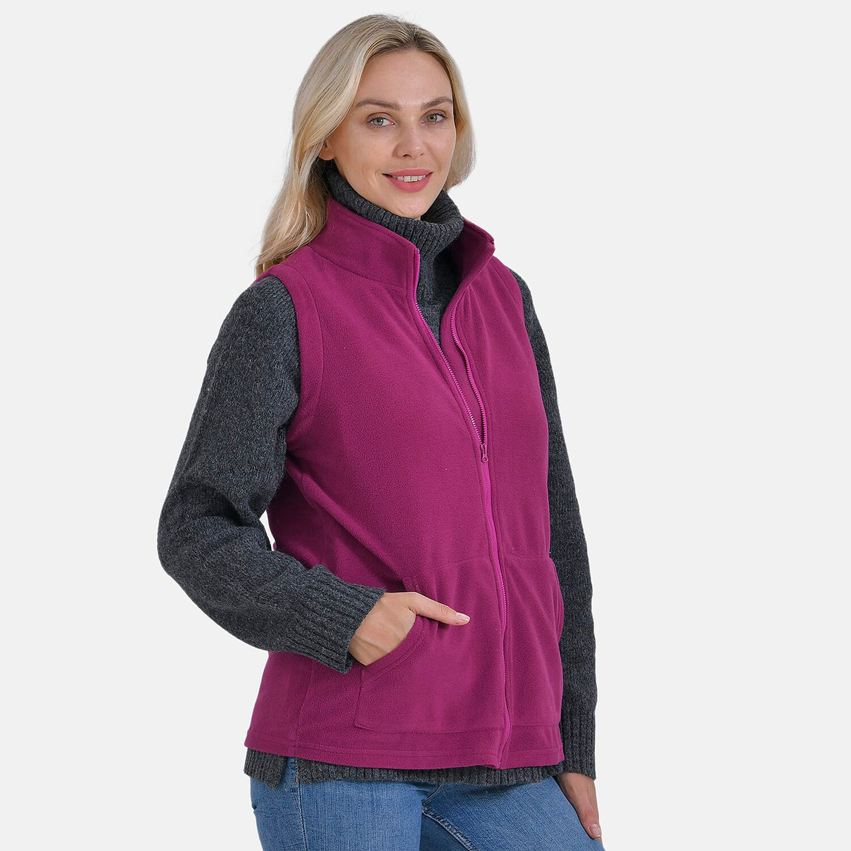 La Marey Turtle Neck Gilet (Size L) 7861145 8