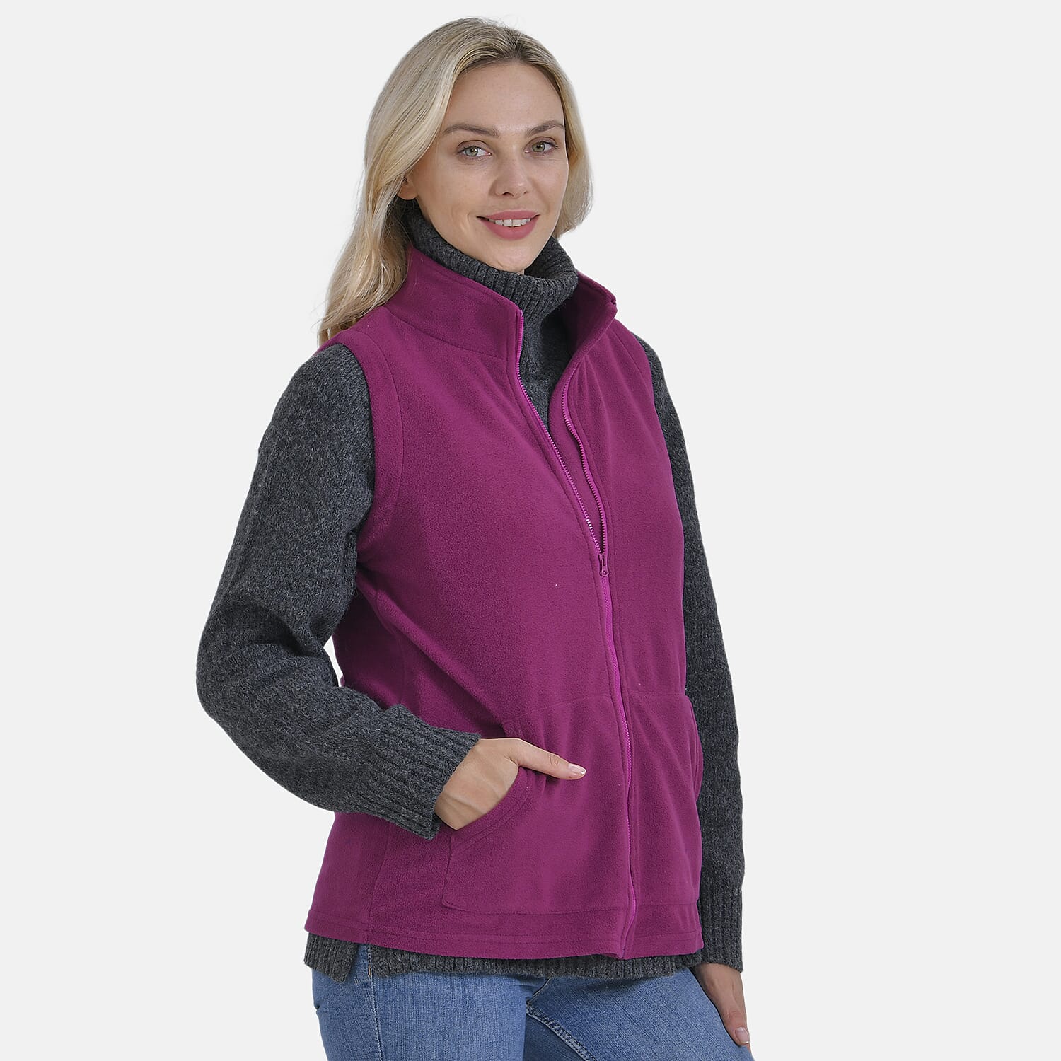 La Marey Turtle Neck Gilet (Size L) 7861145 8