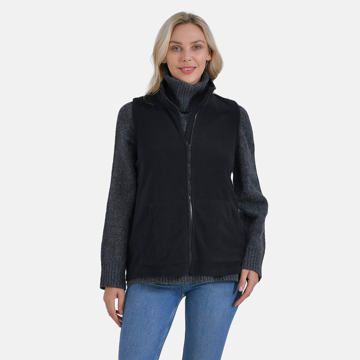 La Marey Turtle Neck Gilet (Size S) V32521309 2