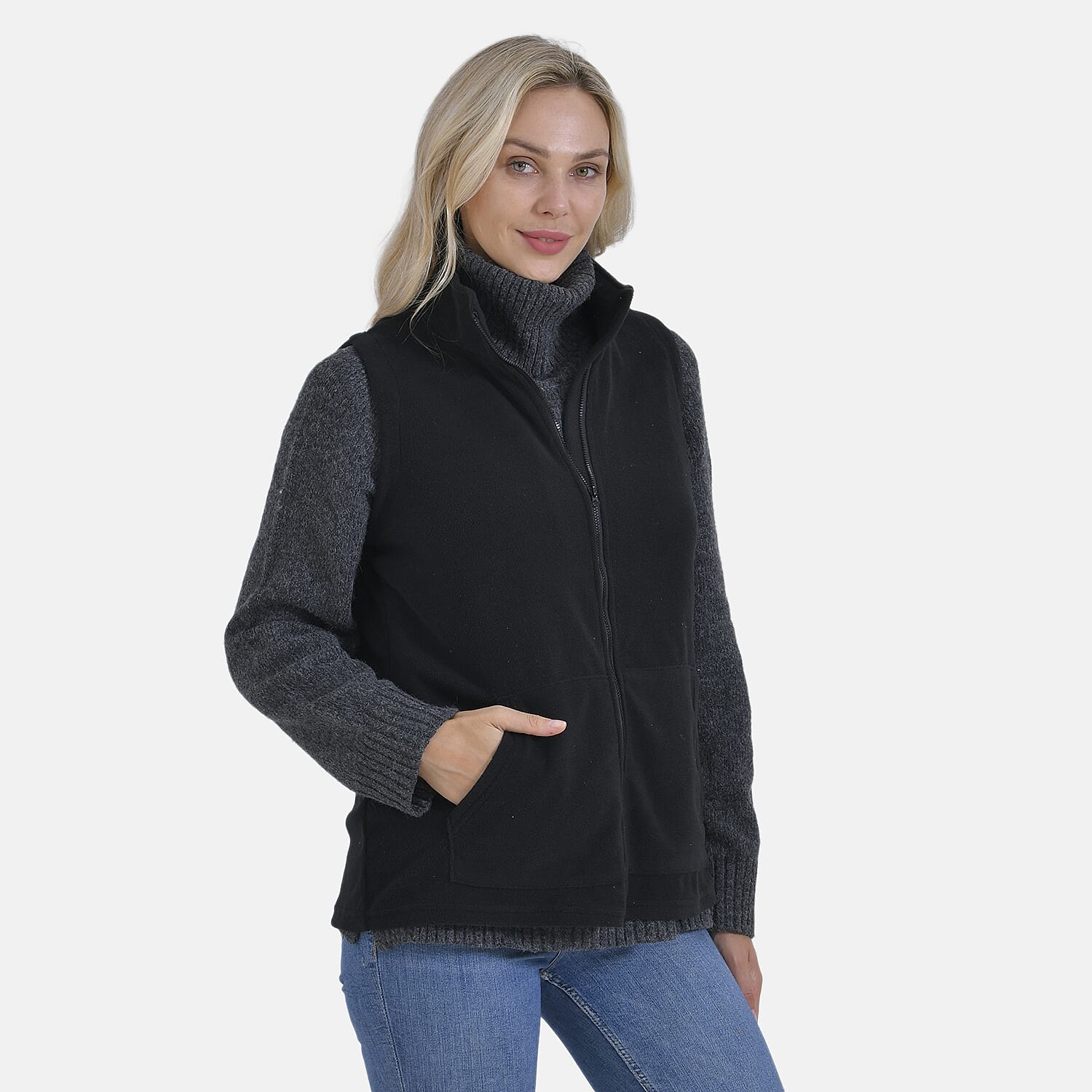 La Marey Turtle Neck Gilet (Size S) V32521309 6