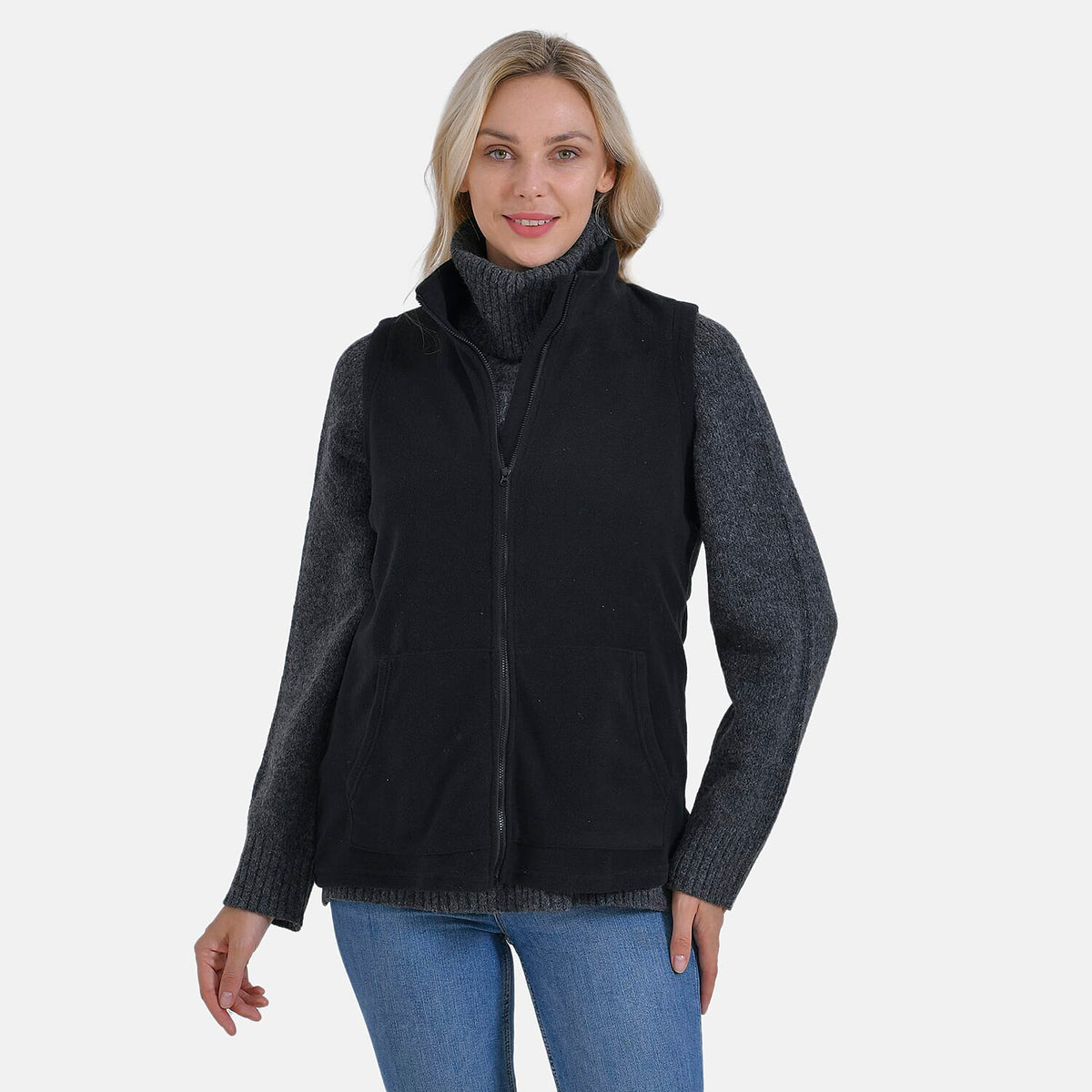 La Marey Turtle Neck Gilet (Size S) V32521309 8