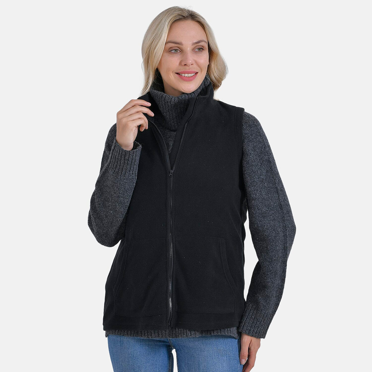 La Marey Turtle Neck Gilet (Size S) V32521309 10