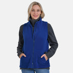 La Marey Turtle Neck Gilet (Size 8 to 10) - Blue