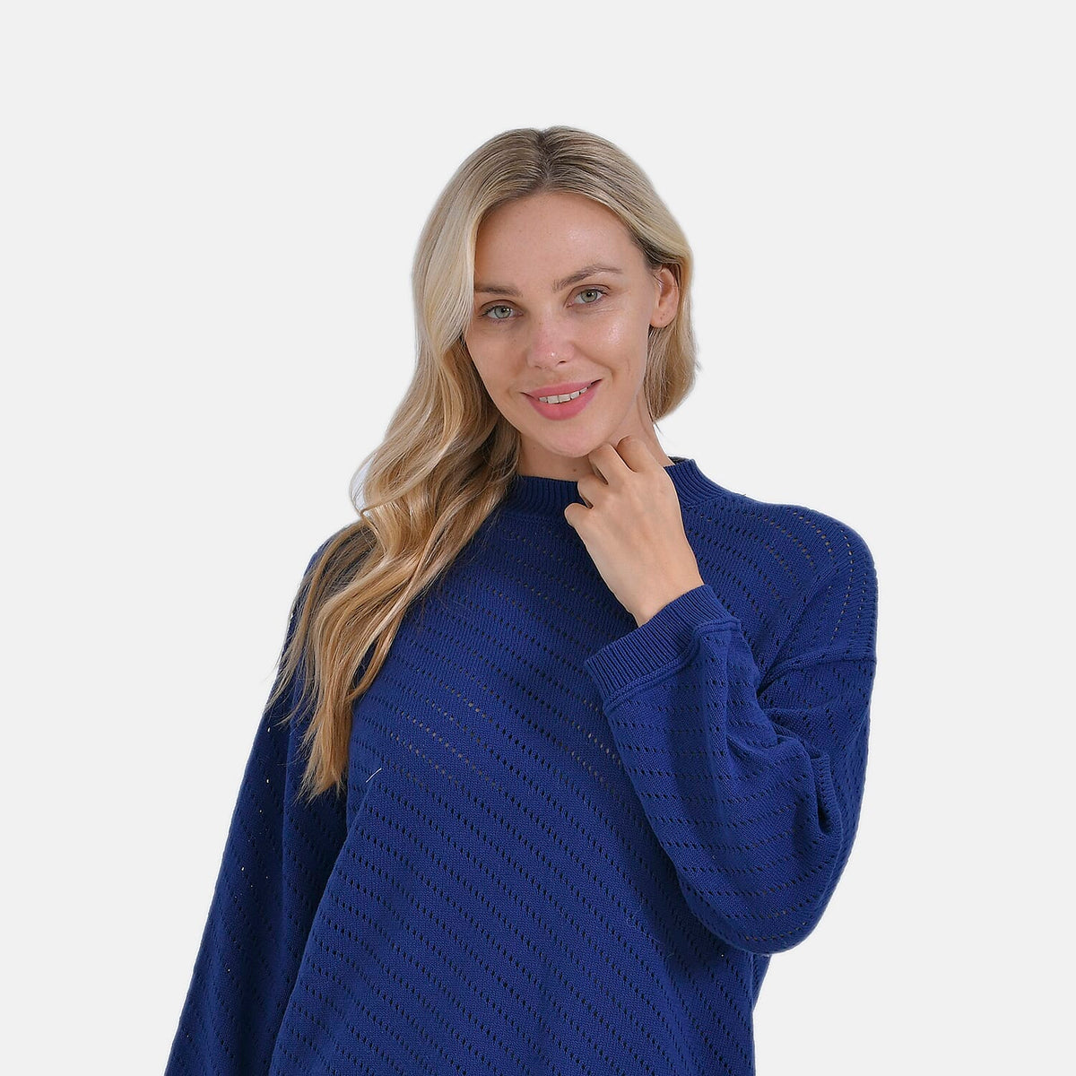 La Marey Pure Cotton Round Neck Cosy Jumper V32698877 10