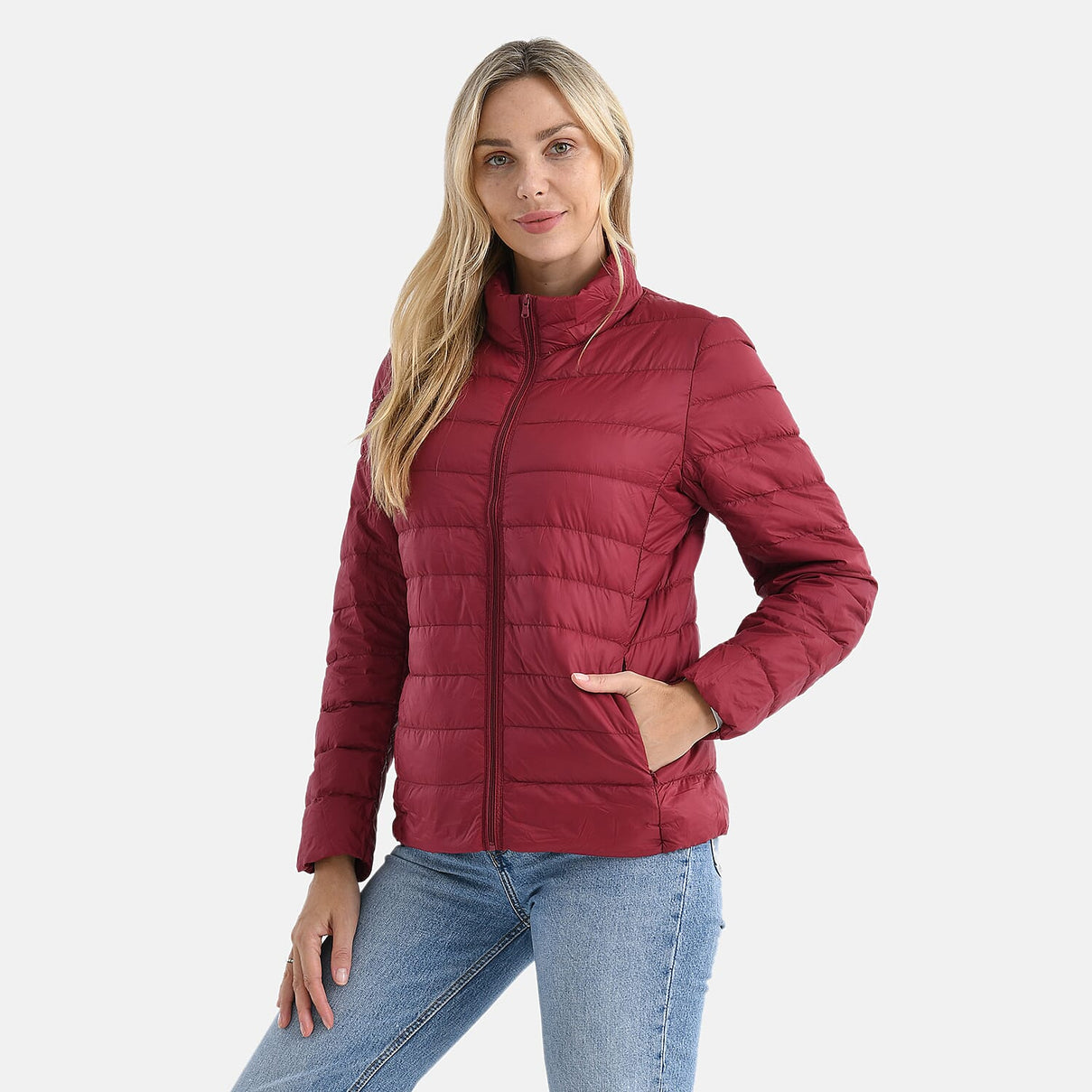 La Marey Wanderweight 90% Duck Down Ultralight Packable Jacket (Size XL) - Burgundy V32516747 4