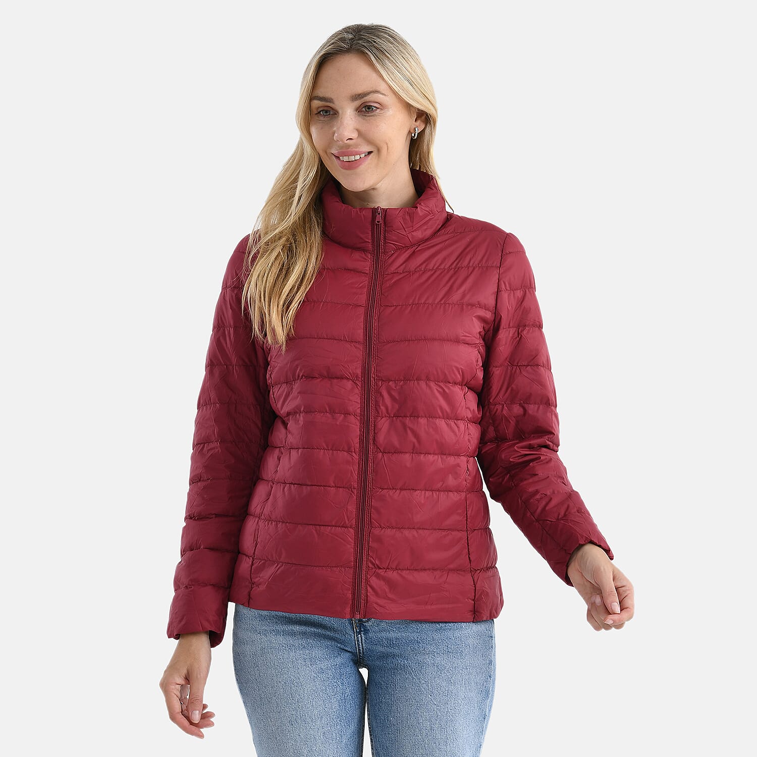 La Marey Wanderweight 90% Duck Down Ultralight Packable Jacket (Size XL) - Burgundy V32516747 6