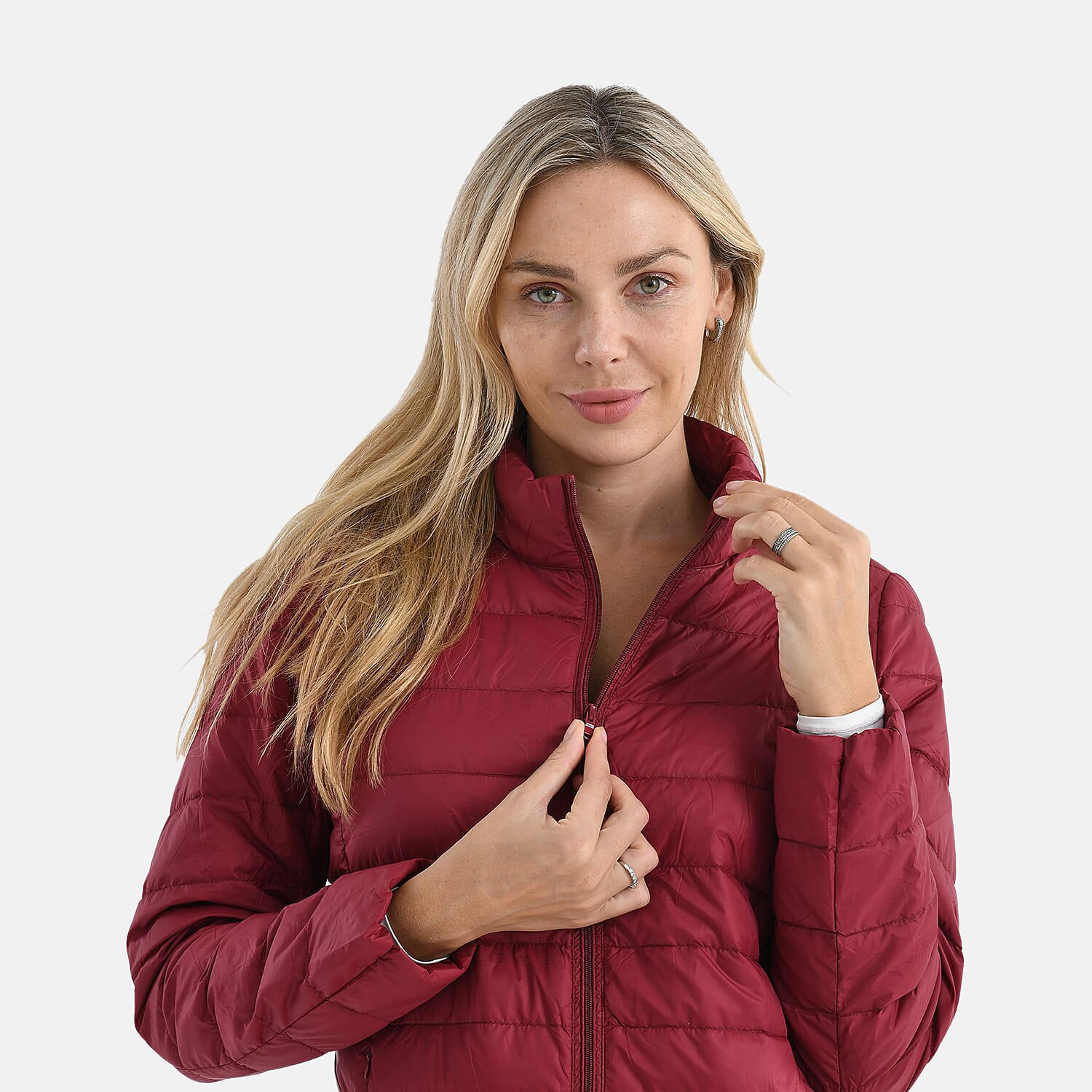 La Marey Wanderweight 90% Duck Down Ultralight Packable Jacket (Size XL) - Burgundy V32516747 7