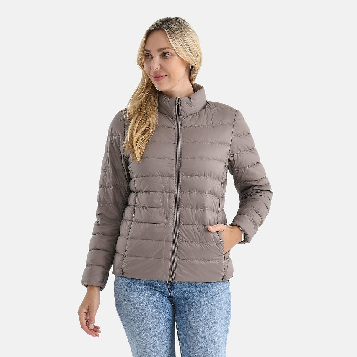 La Marey Wanderweight 90% Duck Down Ultralight Packable Jacket (Size XL) - Taupe V32419006 0