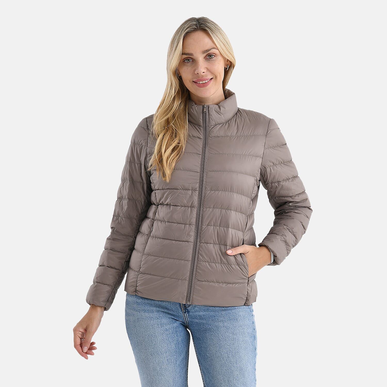 La Marey Wanderweight 90% Duck Down Ultralight Packable Jacket (Size XL) - Taupe V32419006 5