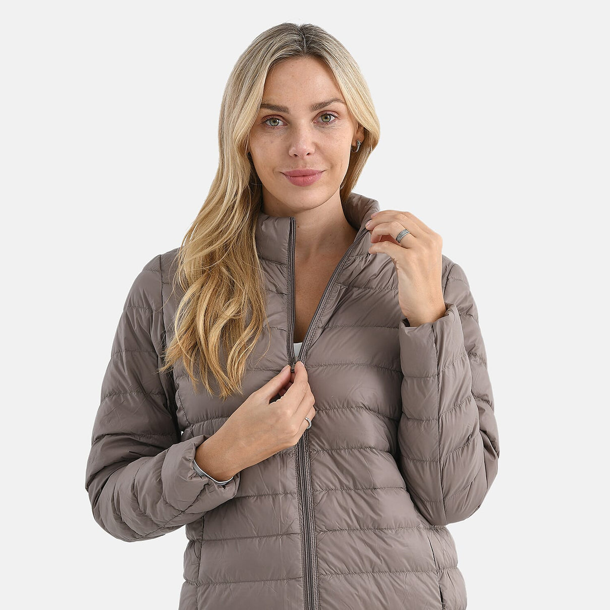 La Marey Wanderweight 90% Duck Down Ultralight Packable Jacket (Size XL) - Taupe V32419006 6
