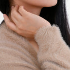 La Marey Alpaca Like Super Soft Longline Cardigan - Beige