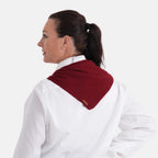 La Marey 100% Super Soft Wool Triangle Neck Scarf (103 x 34cm, One Size) - Red