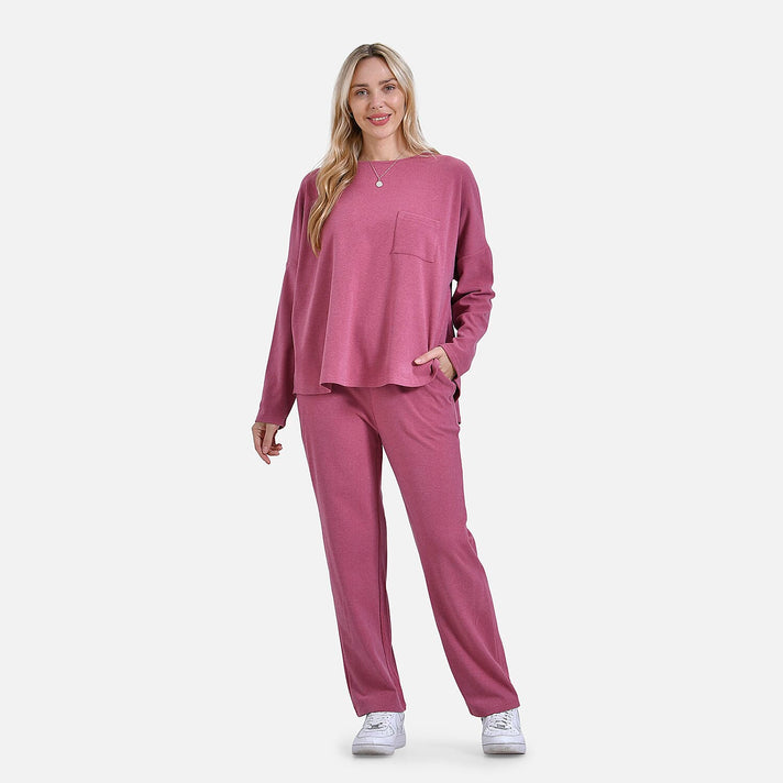 La marey Full-Sleeve with Round Neck Casual top 7849861 1