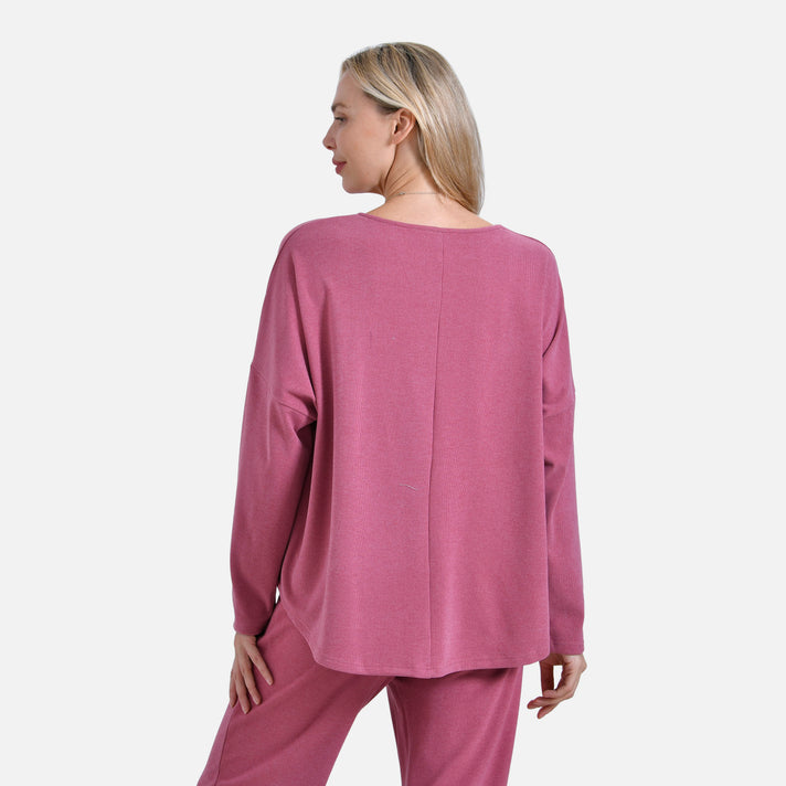 La marey Full-Sleeve with Round Neck Casual top 7849861 2