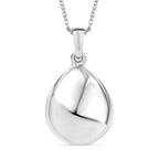 LUXURIANT Lab Grown Diamond (SI-G-H) Star Pendant with Chain (Size 20) in Rhodium Overlay Sterling Silver