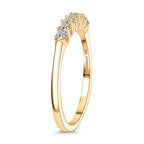 Lab Grown Diamond (SI-G-H) Ring in 18K YG VermeilSterling Silver