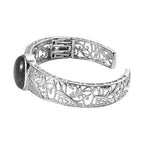 Designer Inspired - Labradorite Cuff Bangle (Size 7.5 cm)