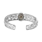 Designer Inspired - Labradorite Cuff Bangle (Size 7.5 cm)