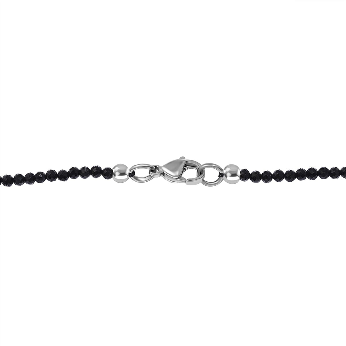 Labradorite,Black Spinel Necklace (Size - 20) 124.13 Ct 7955943 4