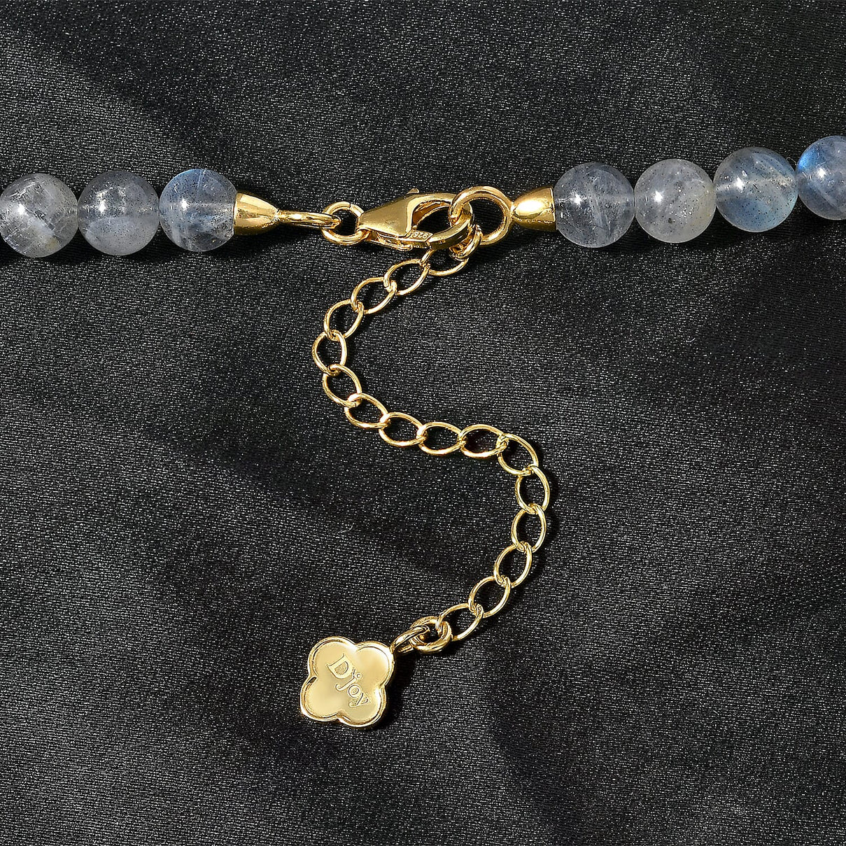One Time Closeout - Labradorite Necklace (Size - 18) in 18k Gold Vermeil Sterling Silver 190.00 ct 7798247 2