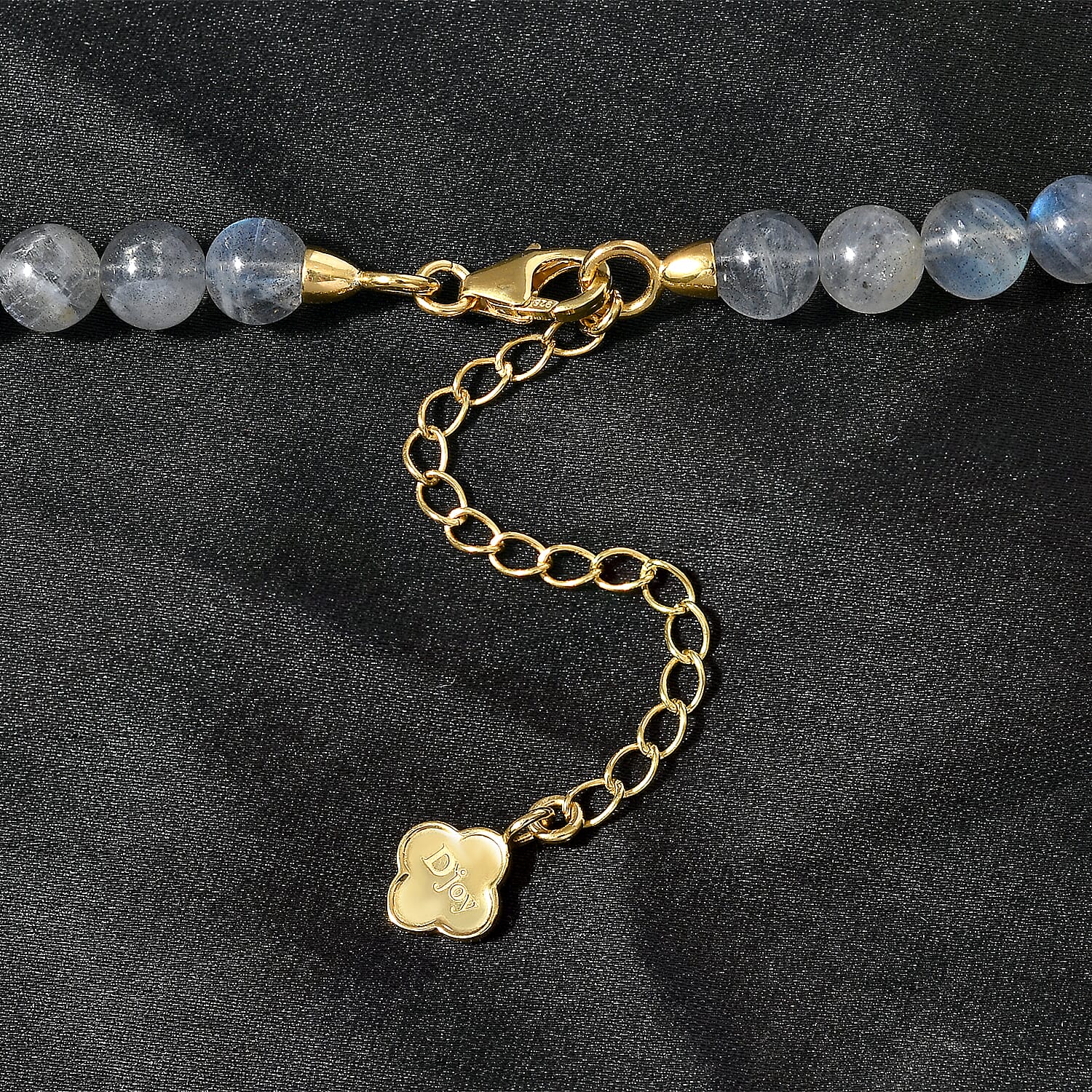 One Time Closeout - Labradorite Necklace (Size - 18) in 18k Gold Vermeil Sterling Silver 190.00 ct 7798247 2