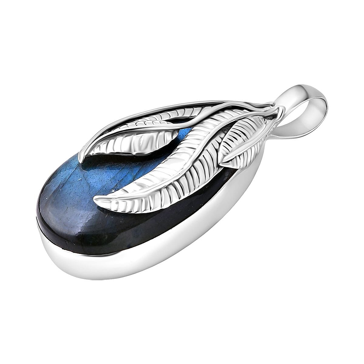 Labradorite Pendant Sterling Silver 37.00 Ct, Silver Wt. 12.26 Gms. 8216650 3