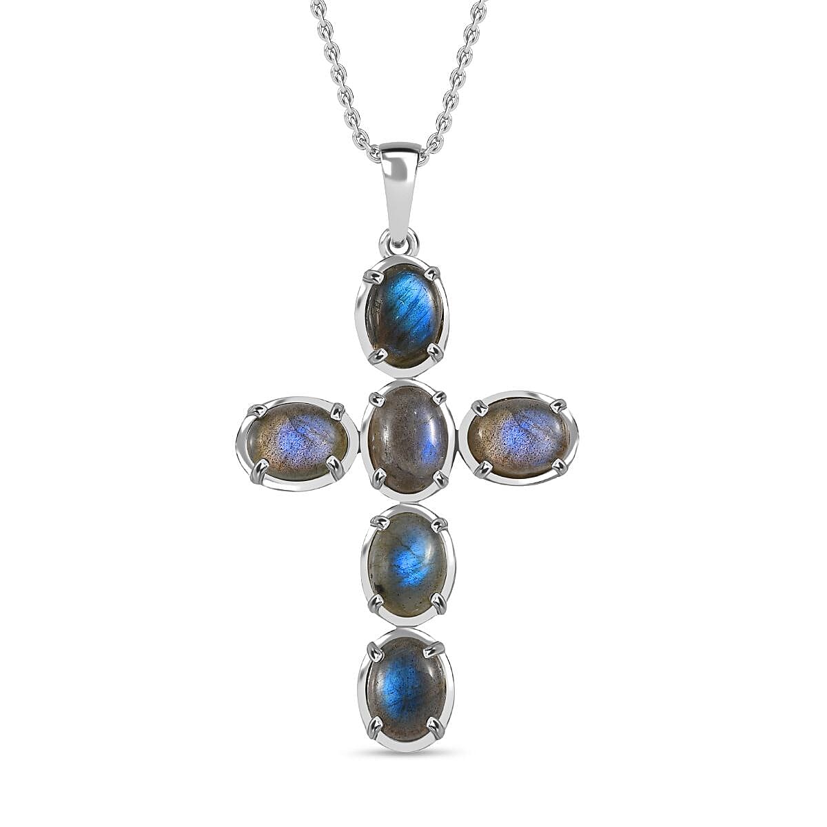 Labradorite Pendant with Chain (Size - 20) 4331088 0