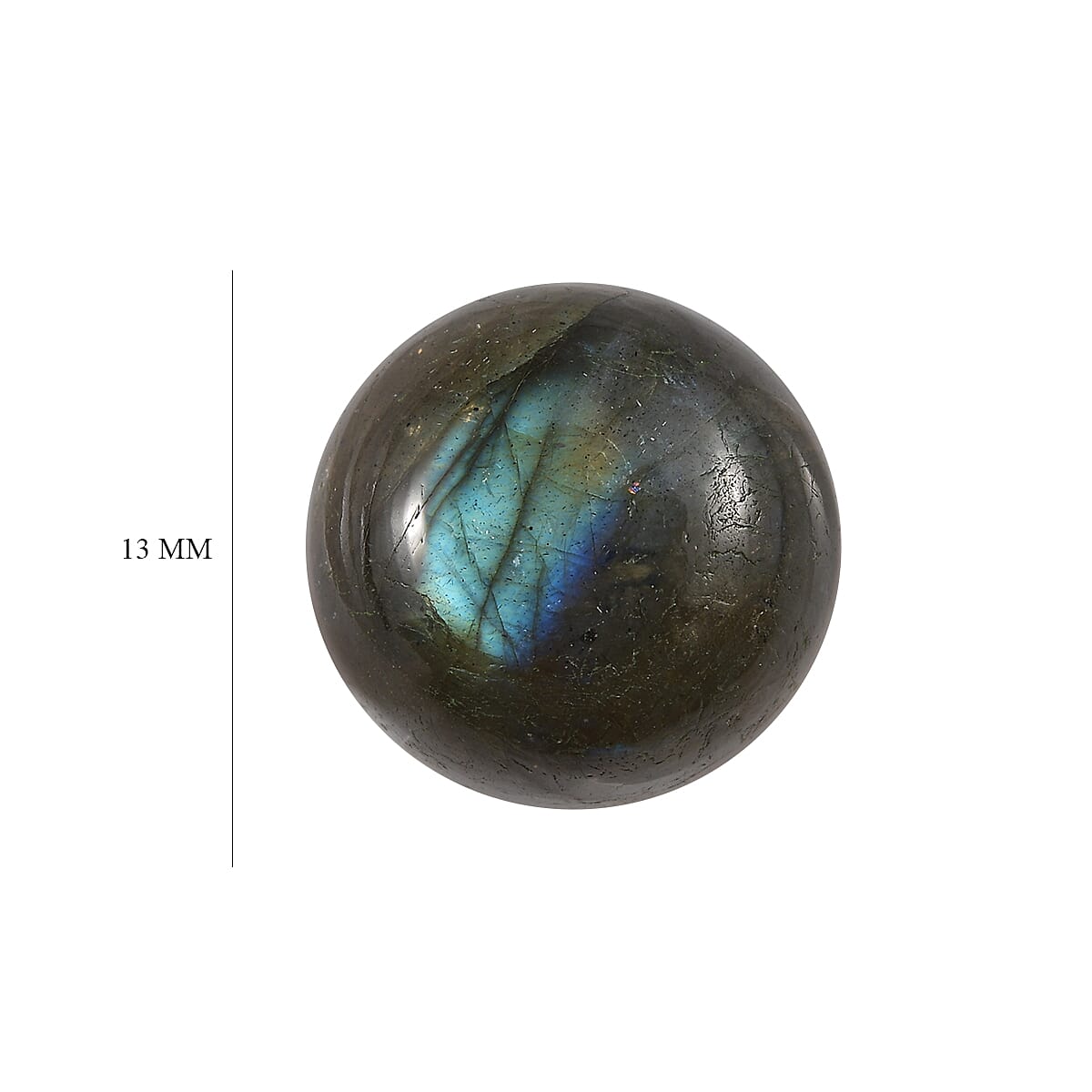 Labradorite Loose Gemstone in Round Shape (13.0mm) 7763317 4