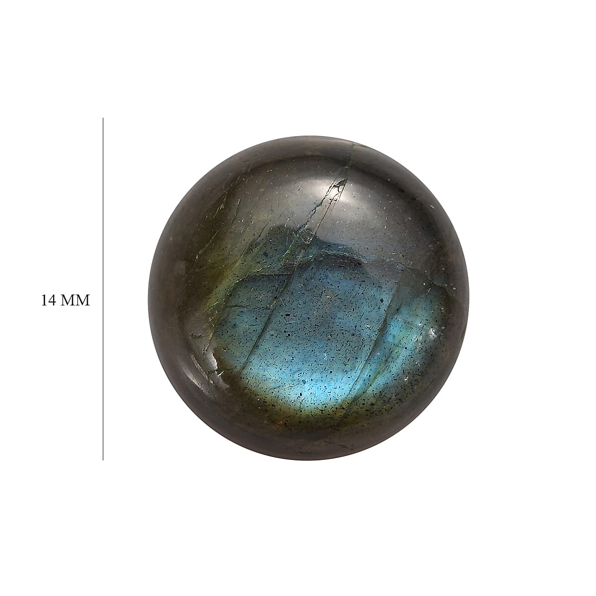 Labradorite Loose Gemstone in Round Shape (14.0mm) 7763318 4