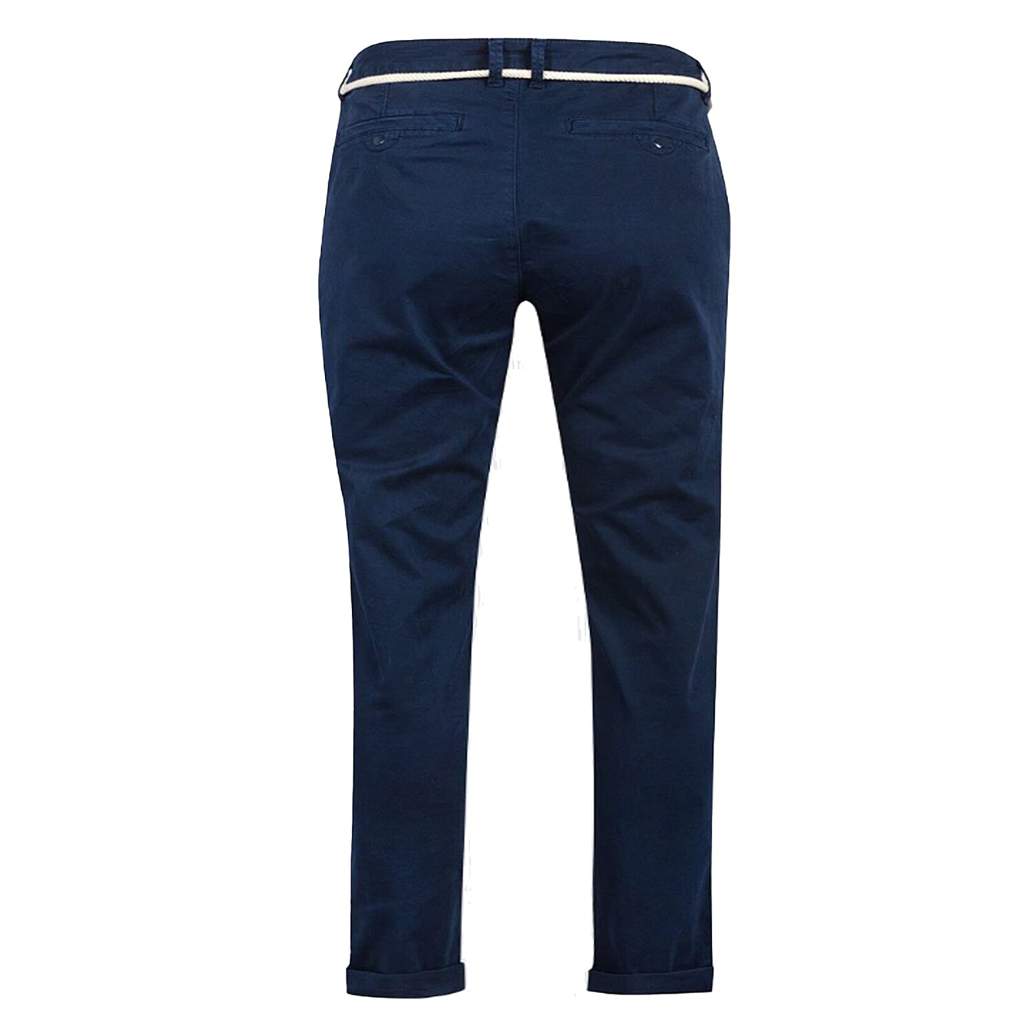 Ladies Cotton Blend Trousers with Rope Belt 8050502 2