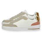 Ladies Moonstone Glitter Star Detail Sneakers (Size 5) - White & Grey