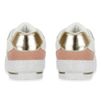 Ladies Moonstone Glitter Star Detail Sneakers (Size 5) - White & Grey