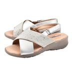 Ladies Sandal (Size 3) - Silver