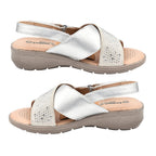 Ladies Sandal (Size 3) - Silver