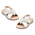 Ladies Sandal (Size 3) - Silver