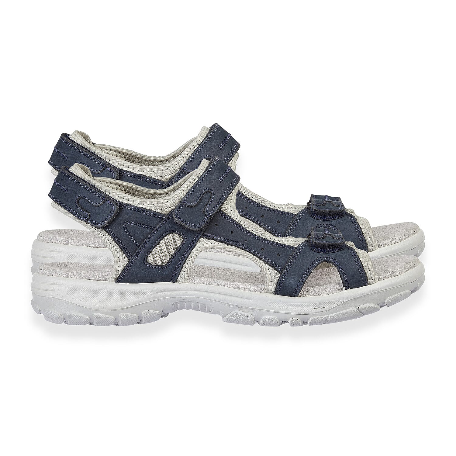 Mandy Leather Comfortable Lightweight Padded Sandal With Adjustable Straps 8166412 1