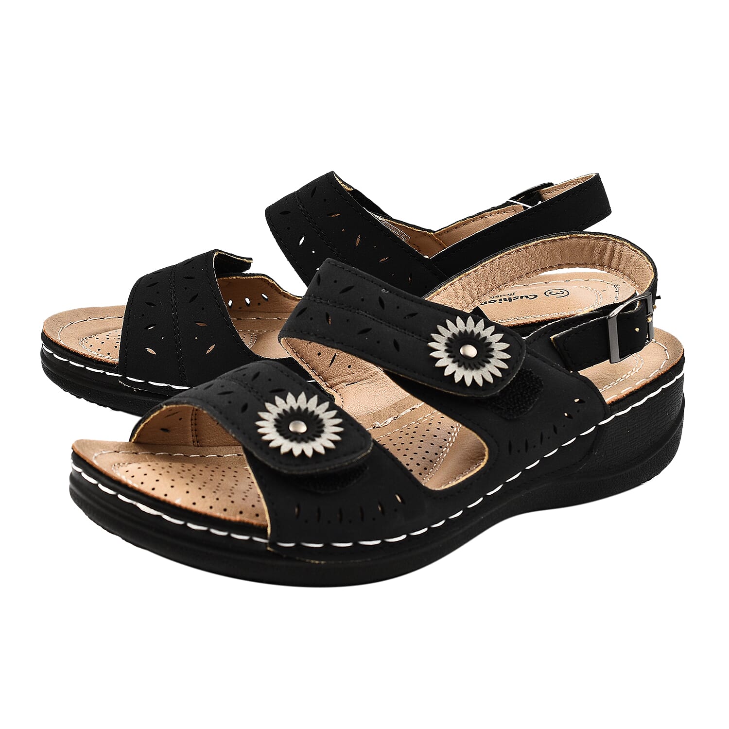 Womenâ€™s Cushion Walk Double Touch Bar Sandals 7808433 0