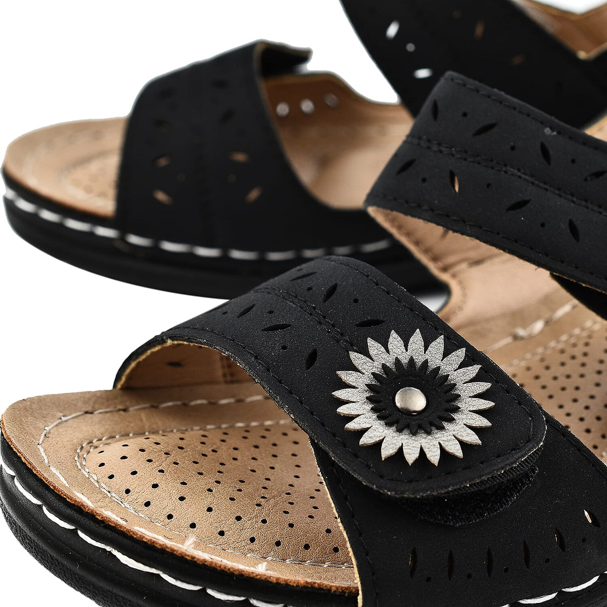 Womenâ€™s Cushion Walk Double Touch Bar Sandals 7808433 4
