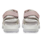 Mandy Leather Comfortable & Lightweight Padded Sandal with Adjustable Straps (Size 5) - Old Pink