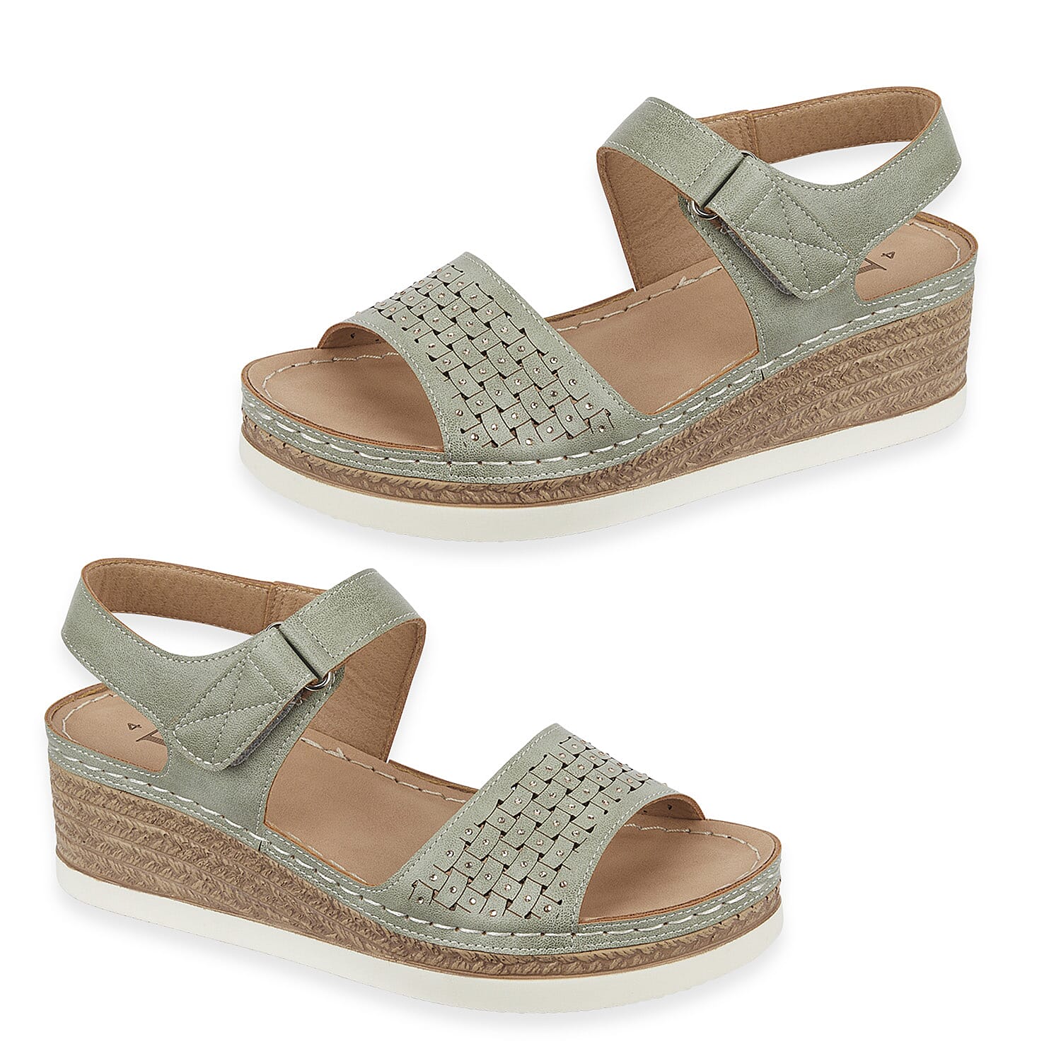 Tobago Women's Two-Strap Wedge Sandals 8150017 0
